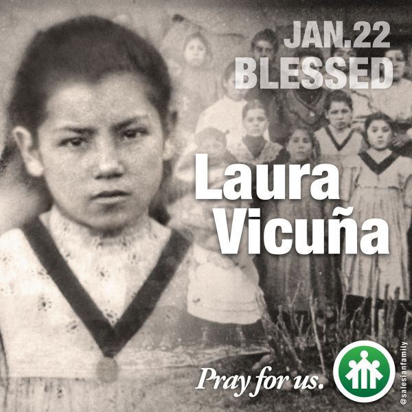 Blessed Laura Vicuña -- Pray for us.